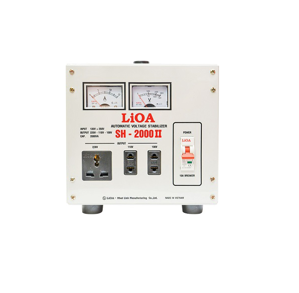 Ổn áp LiOA 1 pha 2kva model SH-2000II 